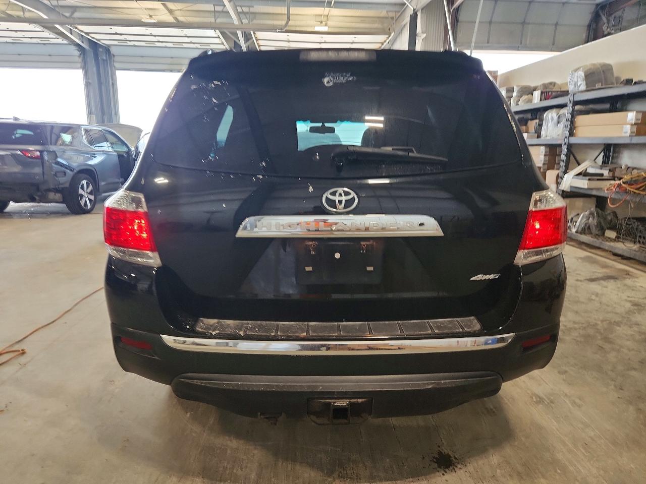 2013 Toyota Highlander Limited Черный vin: 5TDDK3EH1DS238292