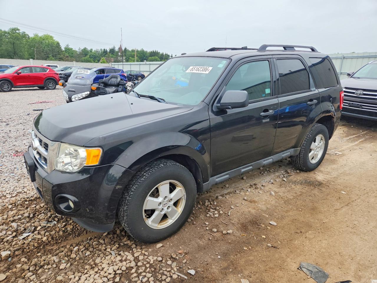 2012 Ford Escape Xlt Black vin: 1FMCU0DG8CKC84684