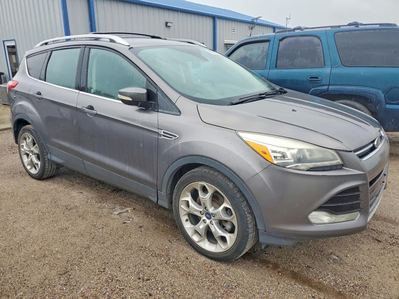 2013 Ford Escape Titanium Серый vin: 1FMCU0J91DUA70423