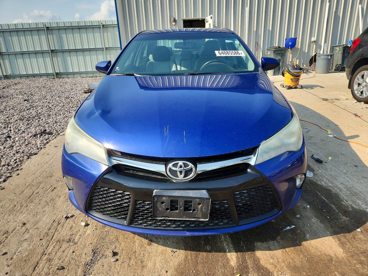 2015 Toyota Camry Se Blue vin: 4T1BF1FK5FU892832