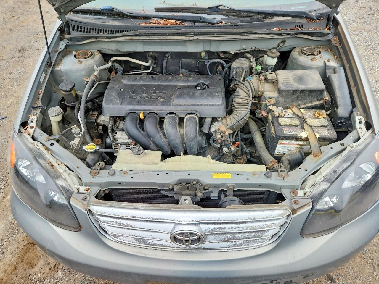 2003 Toyota Corolla Le Gray vin: 1NXBR32E73Z020487