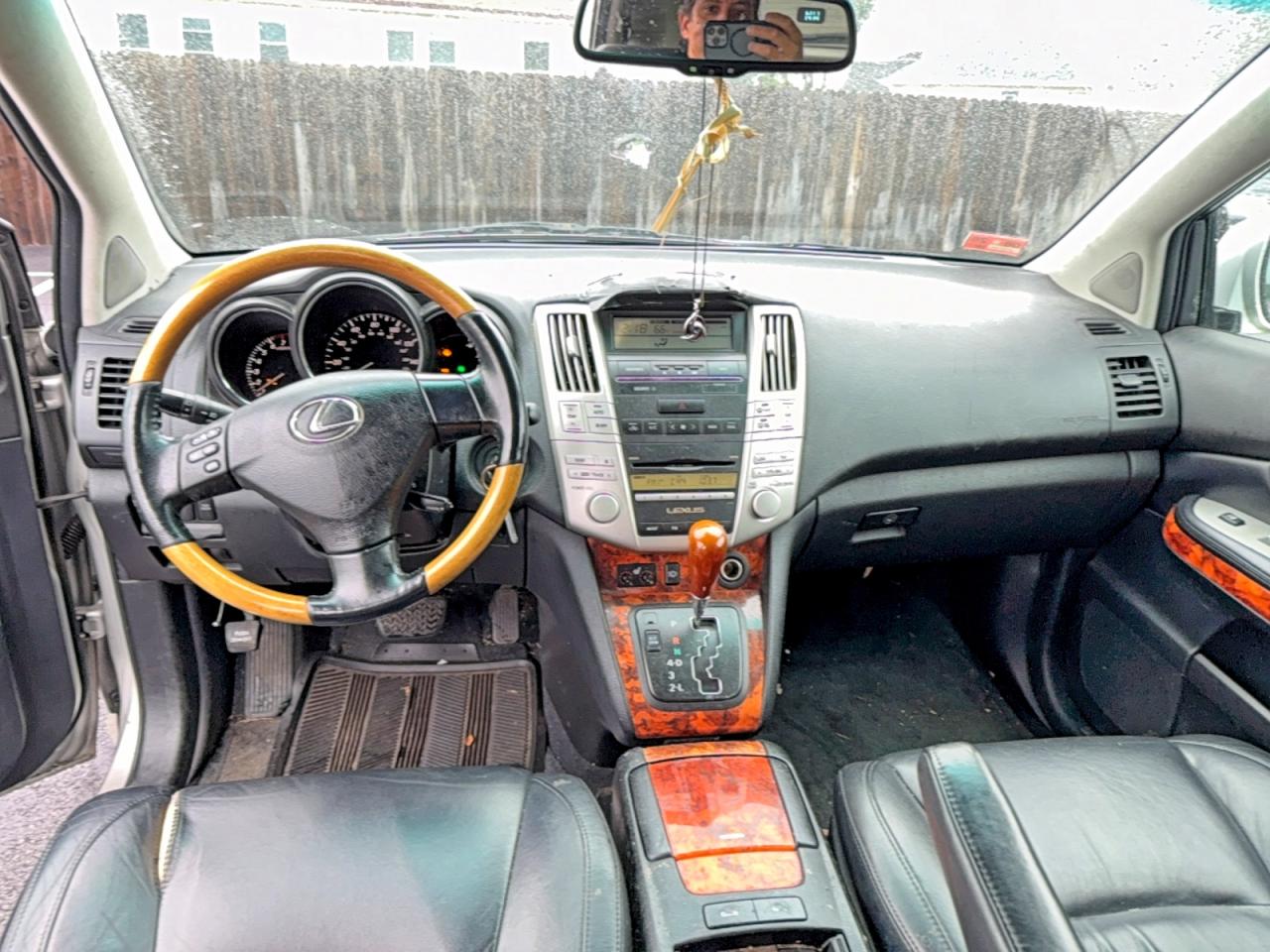 2007 Lexus Rx 350 Silver vin: 2T2HK31U37C026149