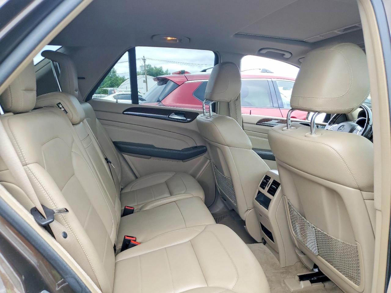 2012 Mercedes-benz Ml 350 4matic Brown vin: 4JGDA5HB2CA024991