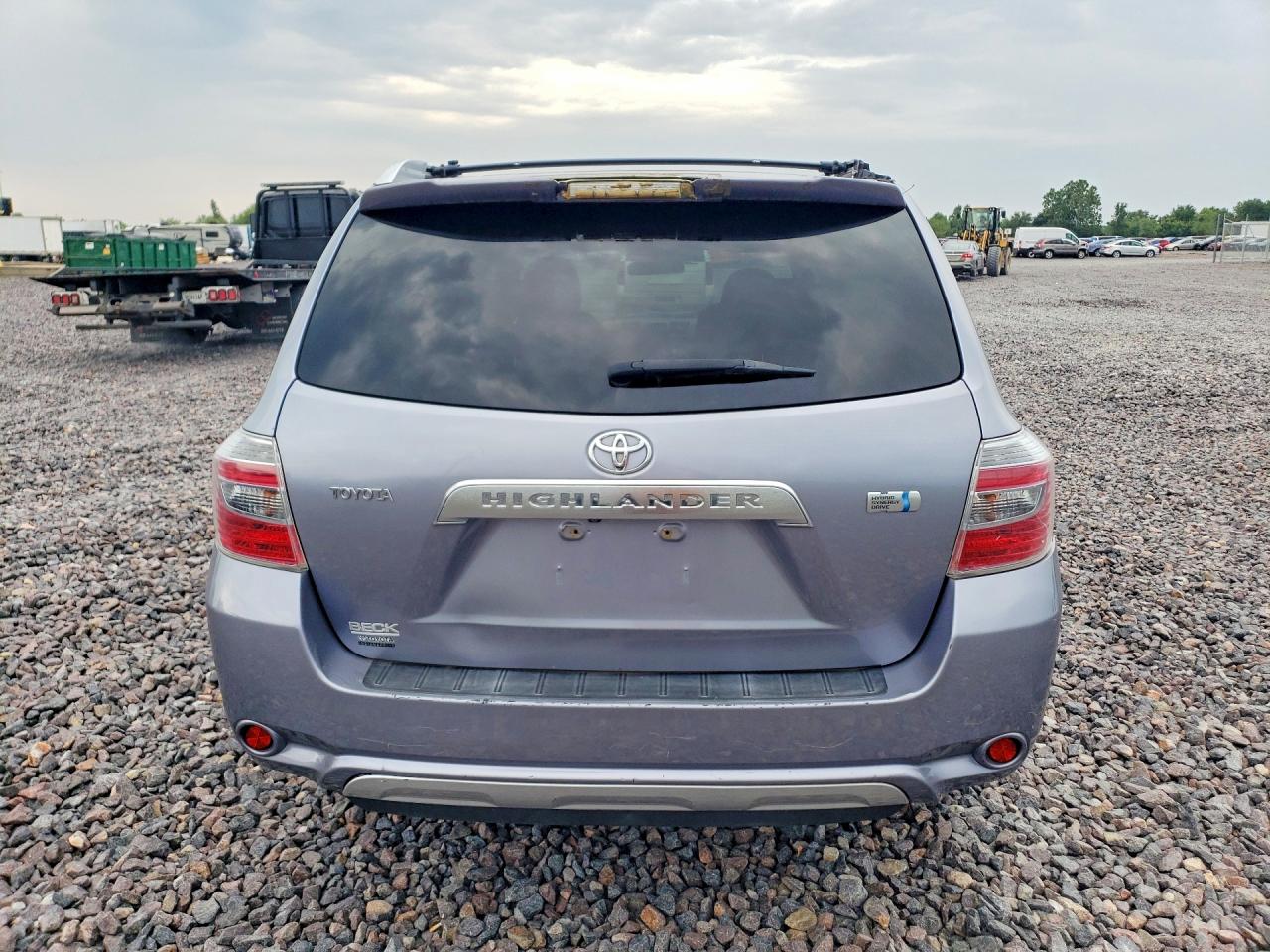 2008 Toyota Highlander Hybrid Серый vin: JTEEW41A482009847