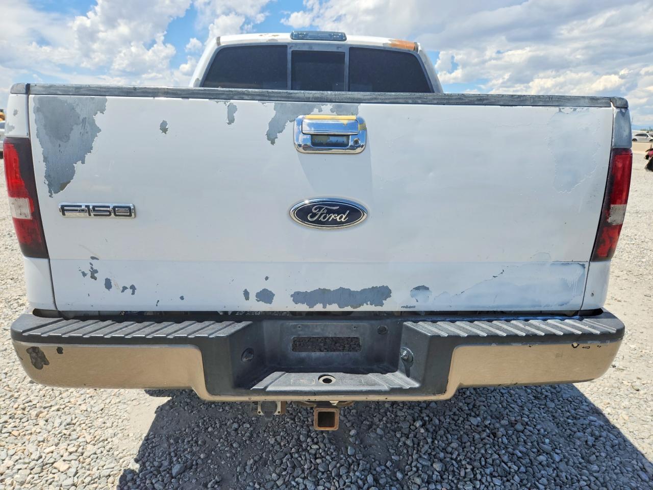 2004 Ford F150 Supercrew White vin: 1FTPW145X4KD20753