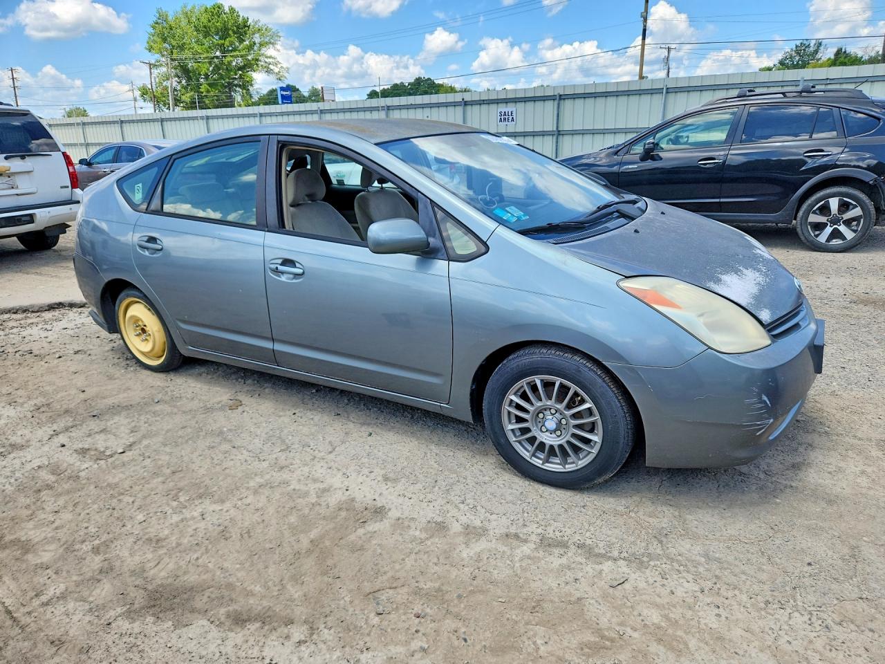 2005 Toyota Prius Base Green vin: JTDKB20U053082836