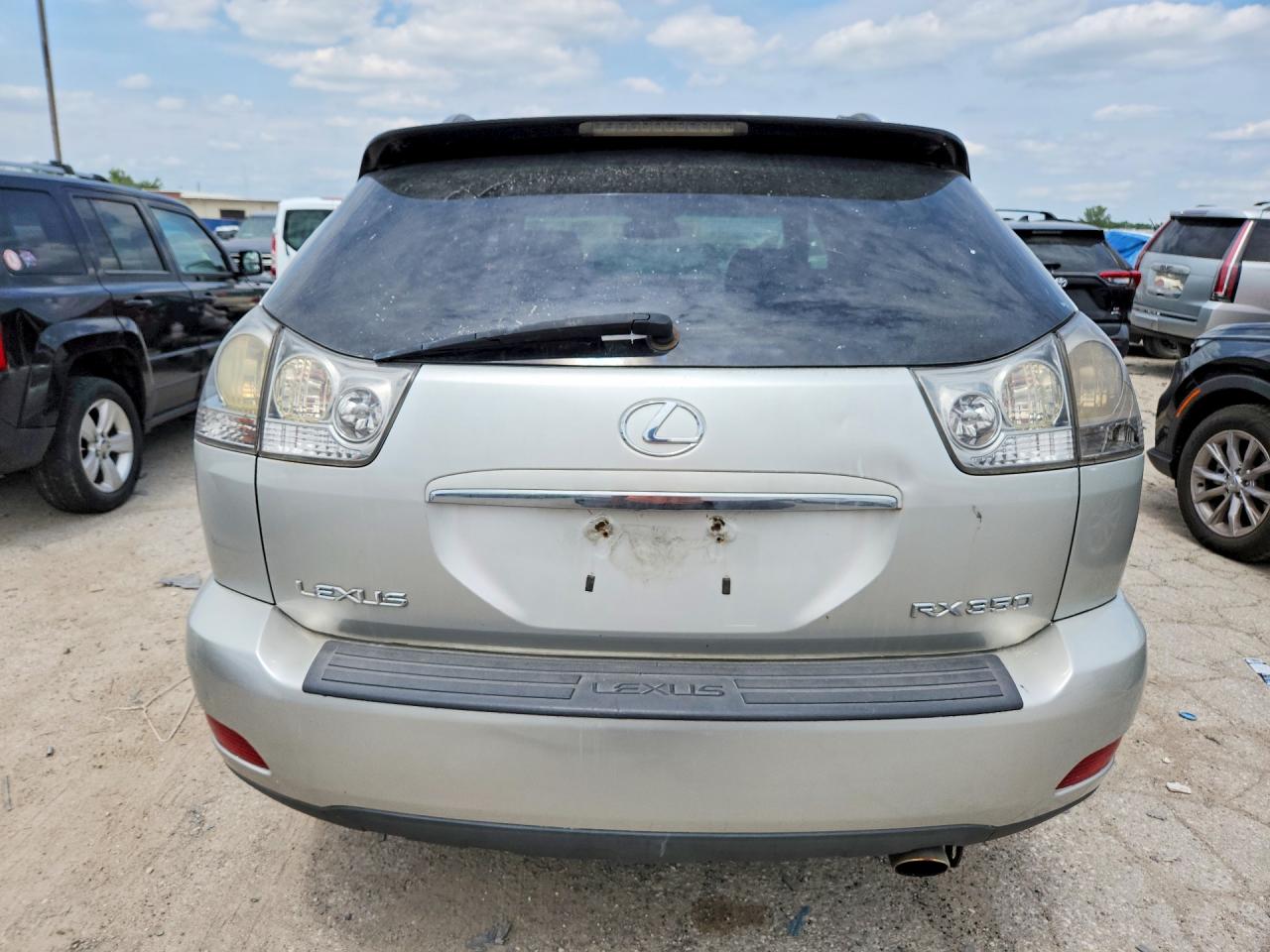 2008 Lexus Rx 350 Silver vin: 2T2HK31U78C059981