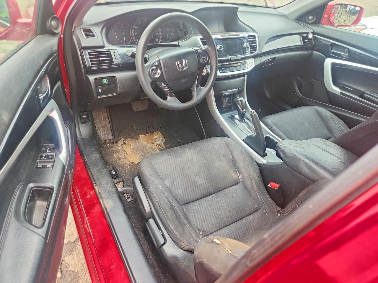 2013 Honda Accord Ex Red vin: 1HGCT1B75DA012554