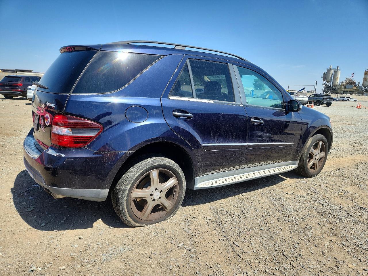 2008 Mercedes-benz Ml 350 Blue vin: 4JGBB86E58A438177