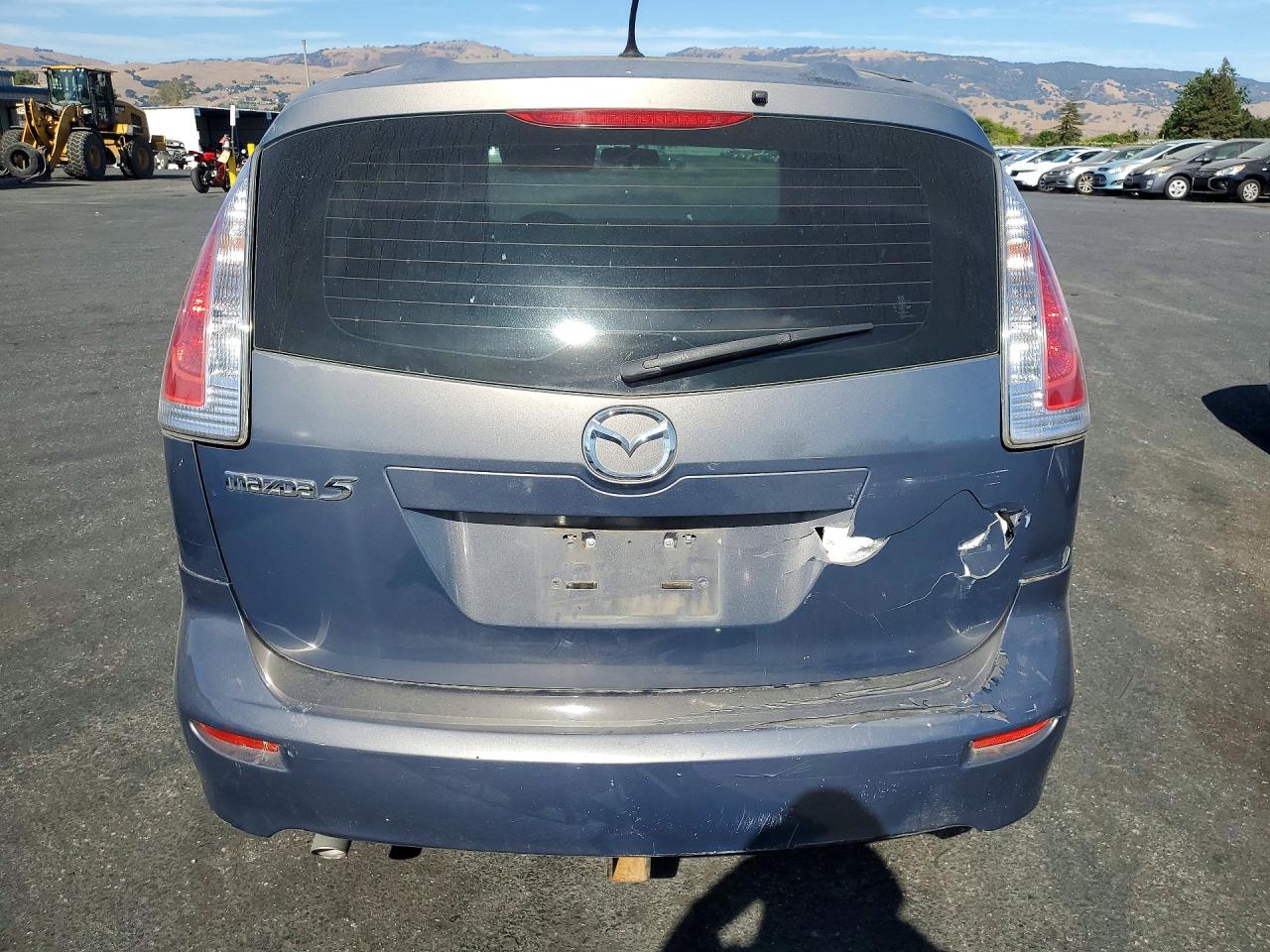 2008 Mazda 5 Charcoal vin: JM1CR29L580307560
