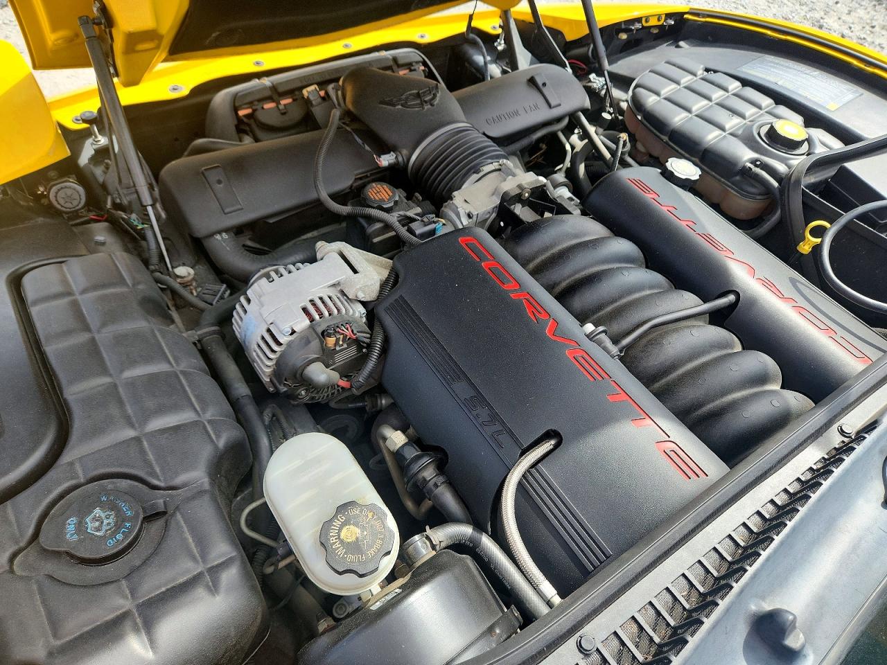 2000 Chevrolet Corvette Yellow vin: 1G1YY22G4Y5126595