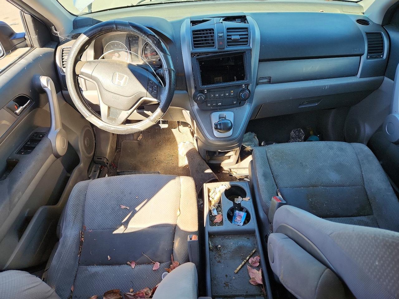 2007 Honda Cr-v Lx Blue vin: JHLRE48387C020670
