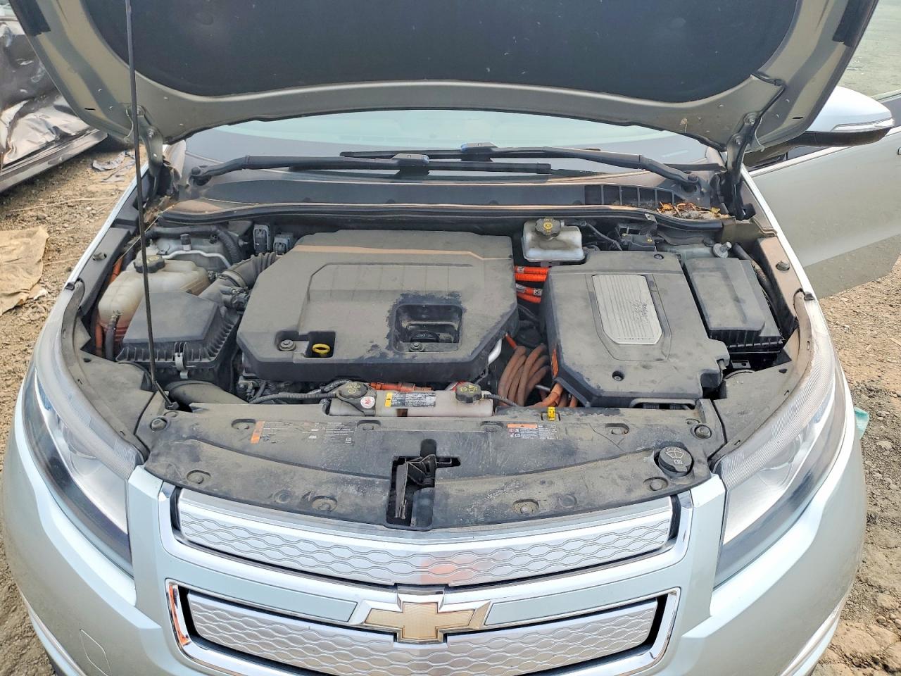 2011 Chevrolet Volt Silver vin: 1G1RD6E4XBU101576