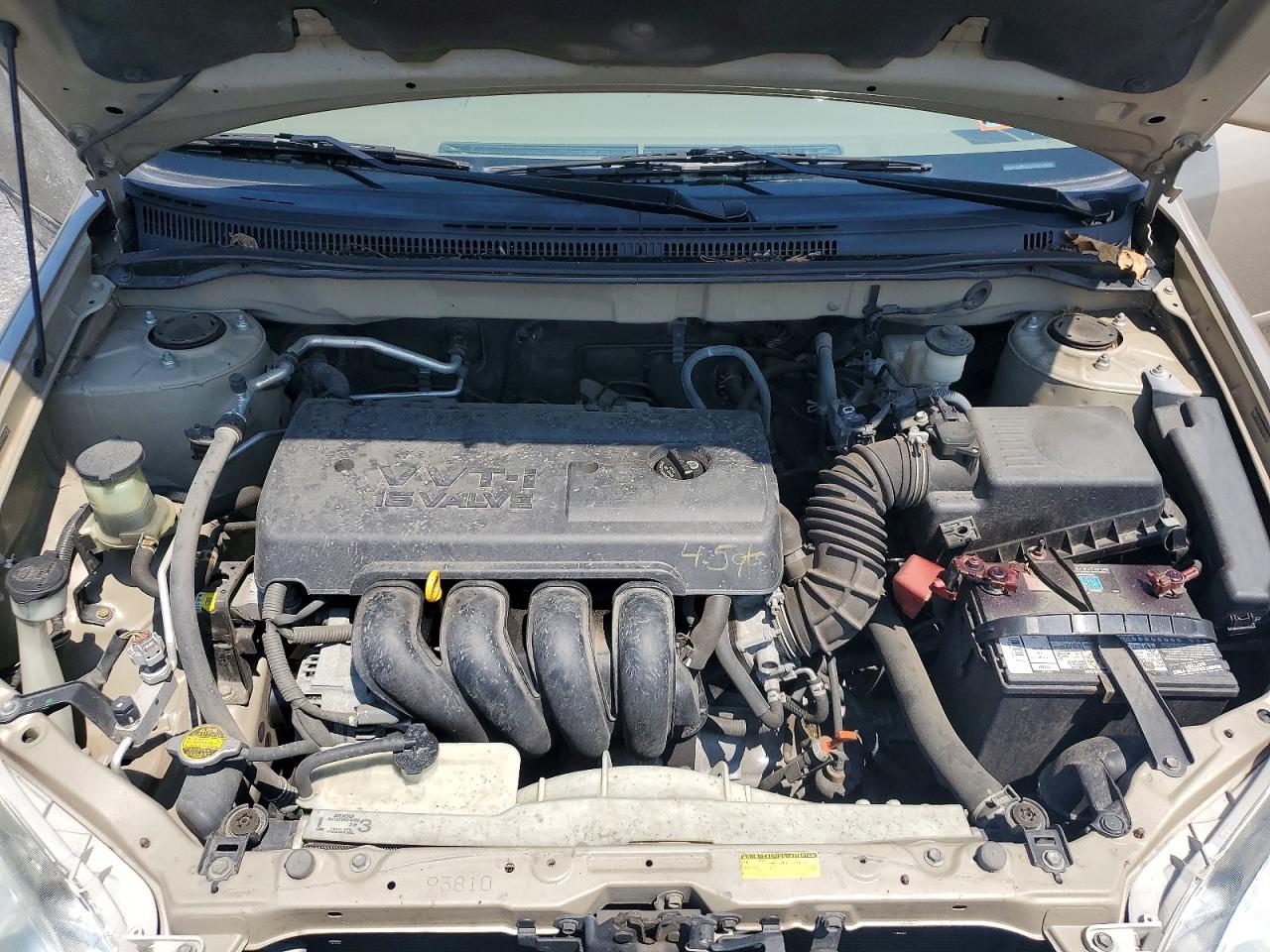 2006 Toyota Corolla Le Gold vin: 2T1BR32E76C650953