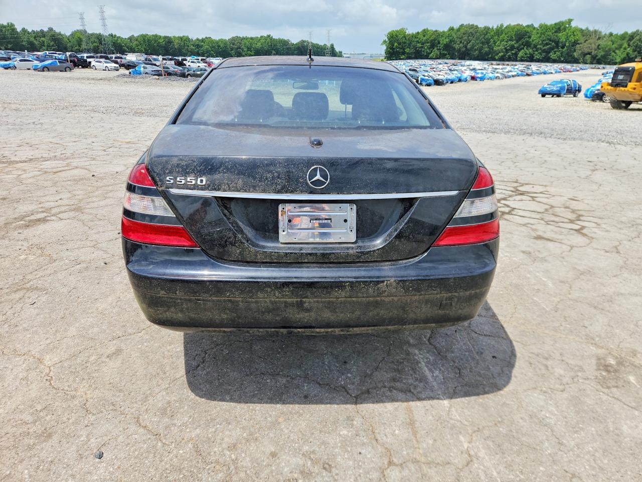 2007 Mercedes-benz S 550 Black vin: WDDNG71XX7A058083