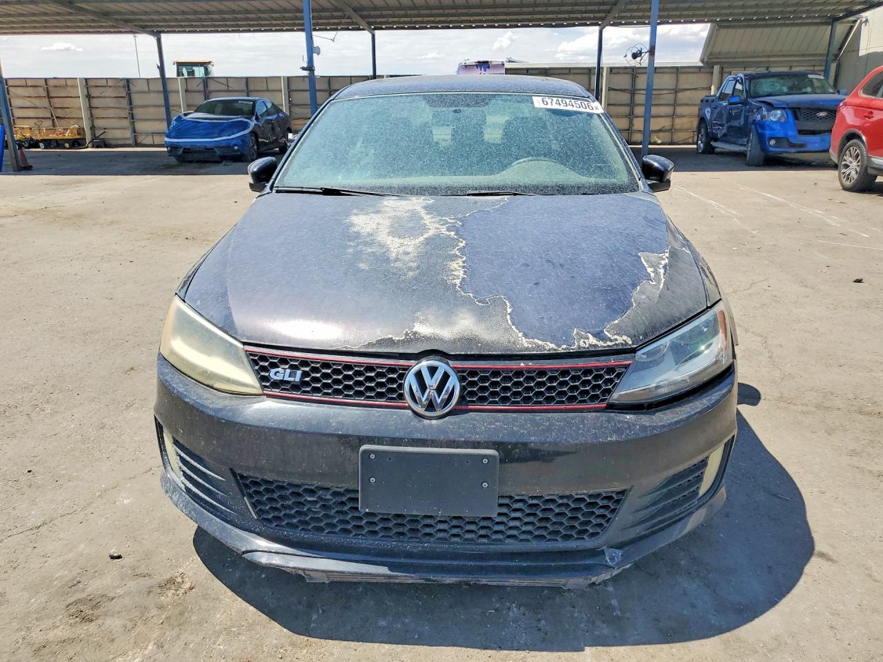 2013 Volkswagen Jetta Gli Black vin: 3VW567AJ2DM240526