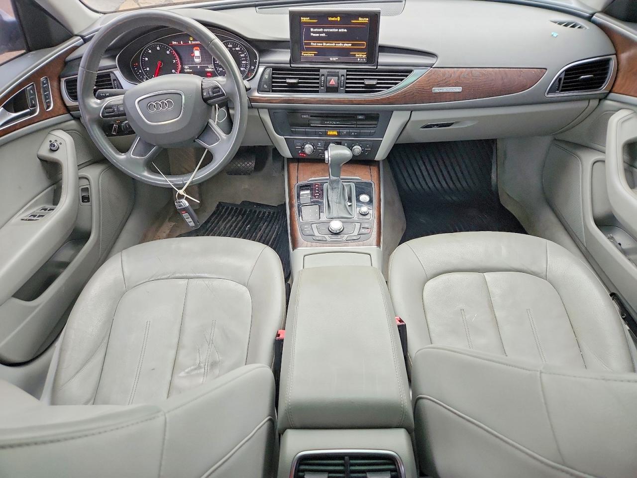 2013 Audi A6 Premium Plus Gray vin: WAUGFAFC0DN115577