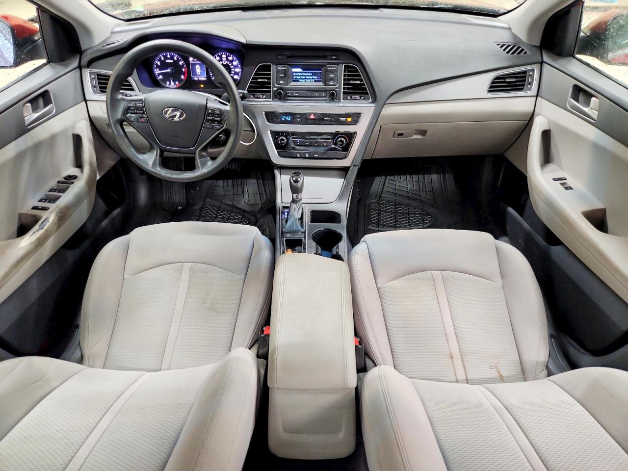 2015 Hyundai Sonata Se Red vin: 5NPE24AF1FH142105