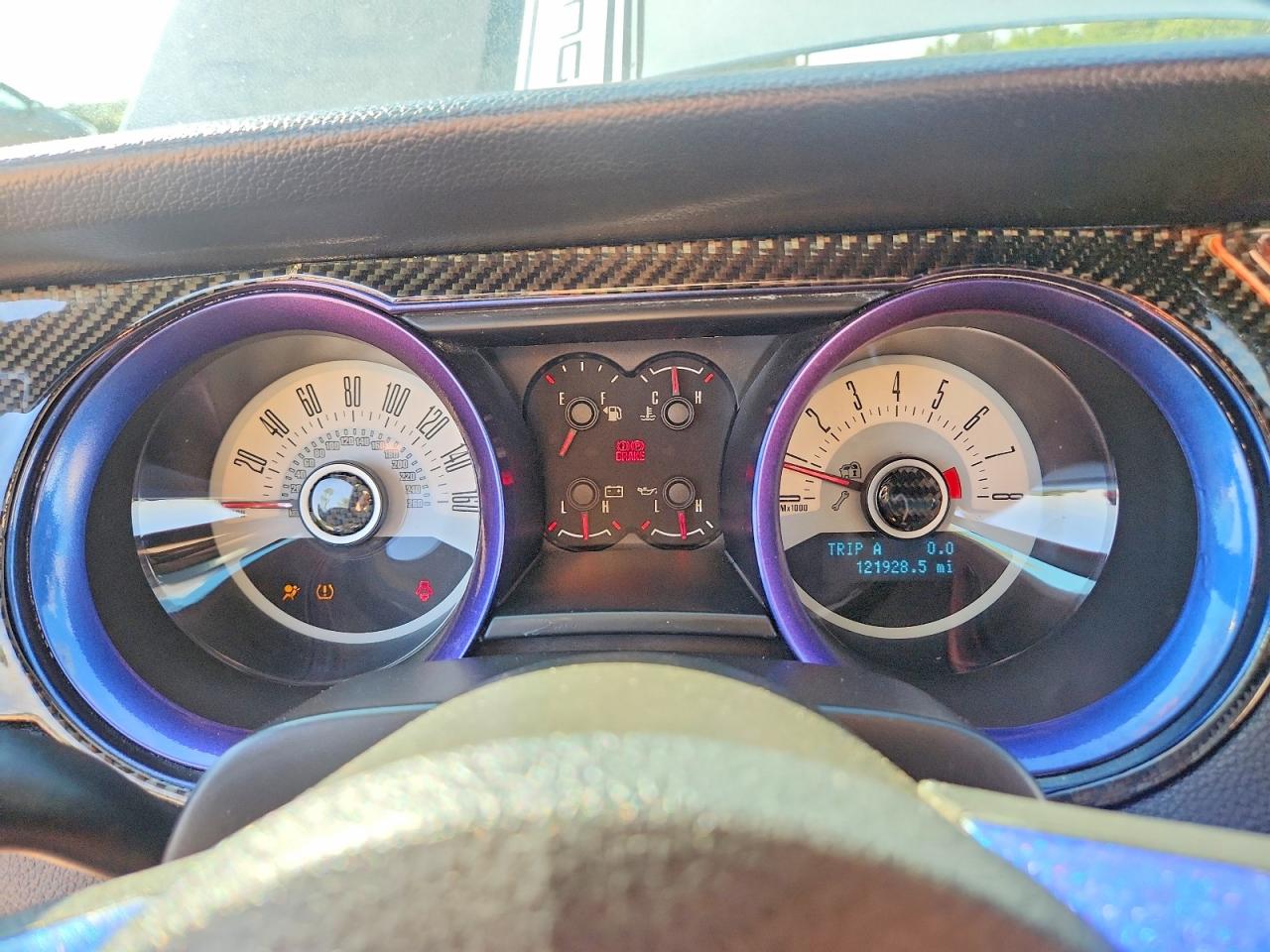 2012 Ford Mustang Gt Синий vin: 1ZVBP8CF7C5281687