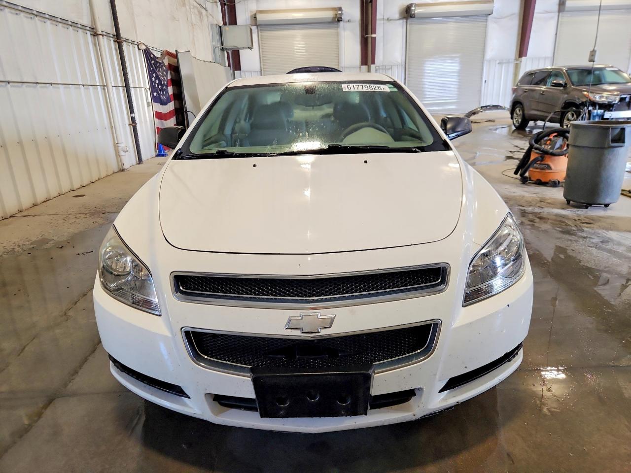 2012 Chevrolet Malibu Ls White vin: 1G1ZB5E08CF171953