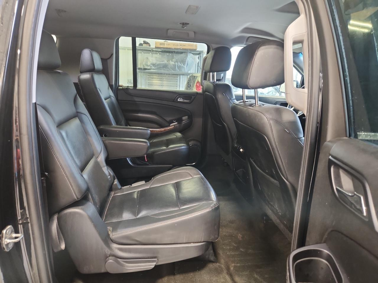 2015 Chevrolet Suburban K1500 Ltz Black vin: 1GNSKKKC6FR688605