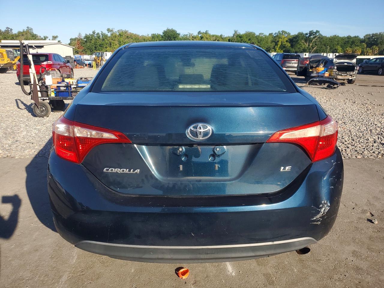 2019 Toyota Corolla Le Синий vin: 2T1BURHE3KC128808
