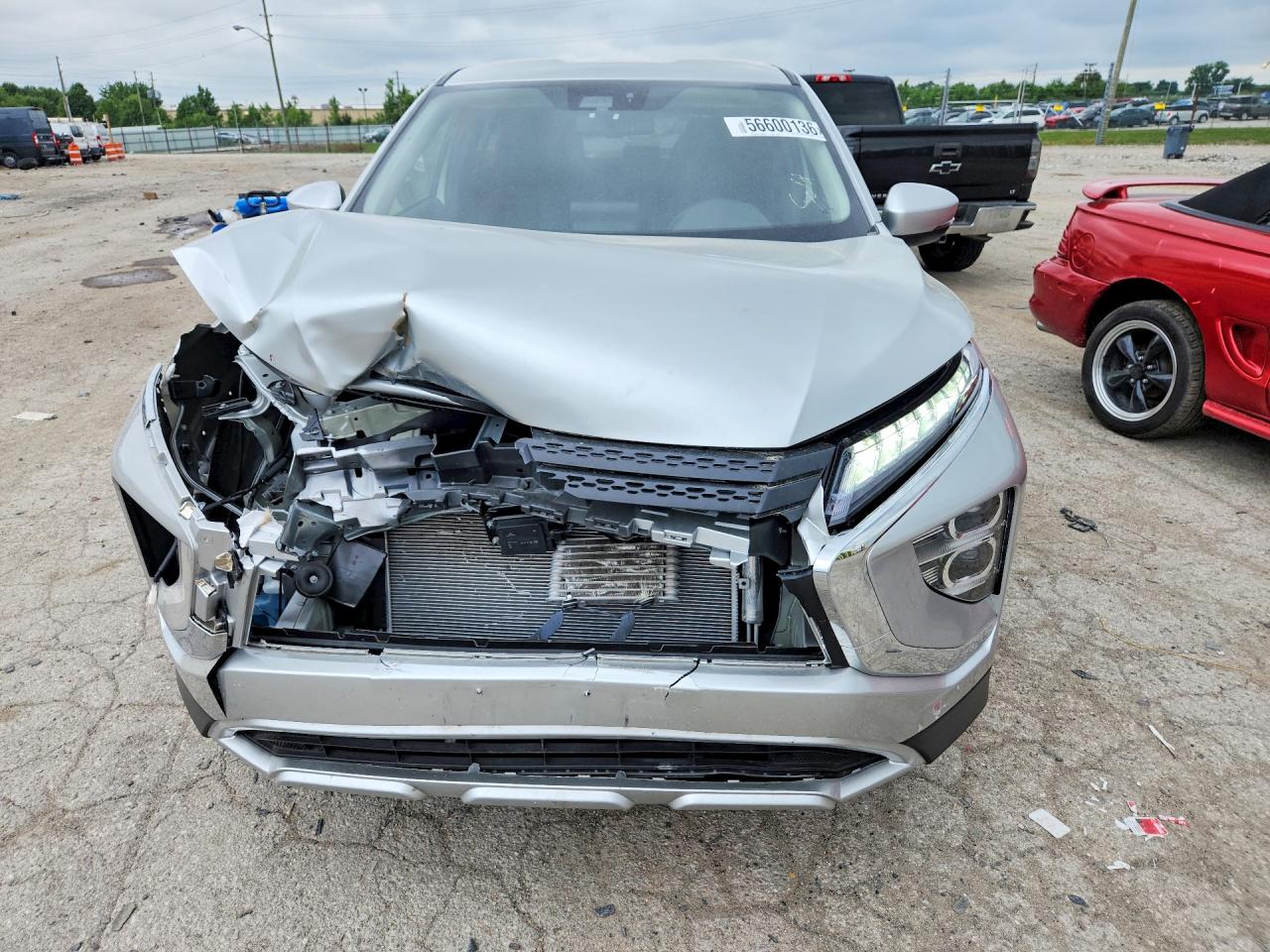 2025 Mitsubishi Eclipse Cross Se Серебряный vin: JA4ATWAA8SZ044844