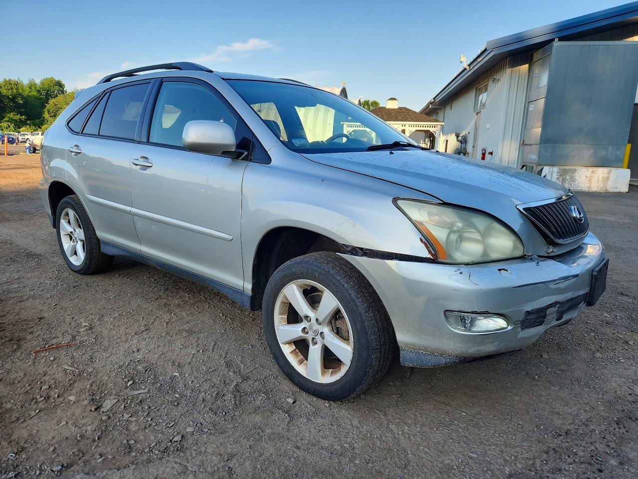 2007 Lexus Rx 350 Silver vin: 2T2HK31U97C031176