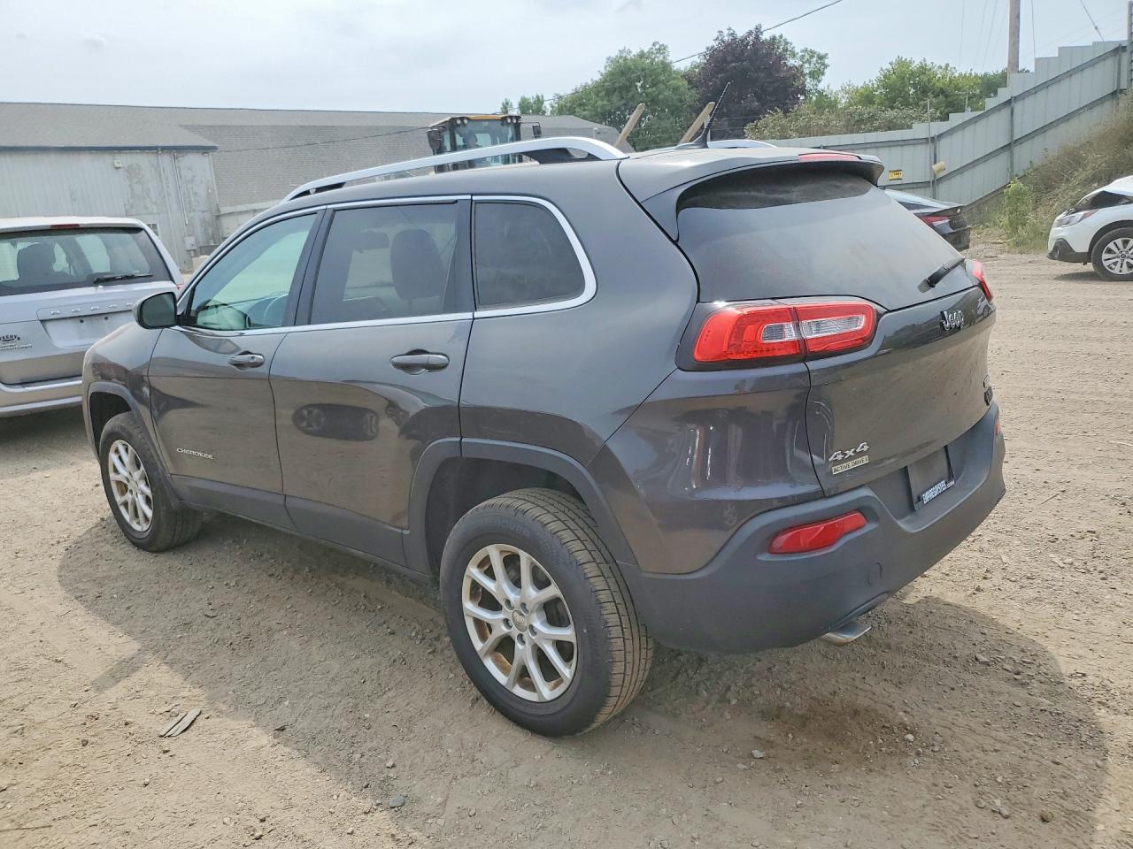 2014 Jeep Cherokee Latitude Угольный vin: 1C4PJMCB9EW253581