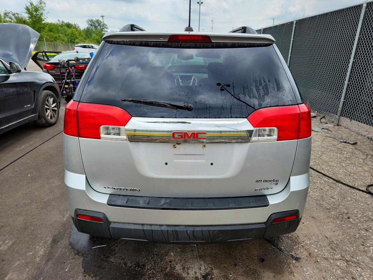2015 Gmc Terrain Sle Silver vin: 2GKFLWEK6F6117844