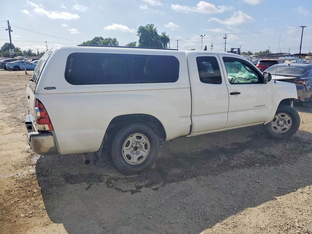 2013 Toyota Tacoma Access Cab Белый vin: 5TFTX4CN8DX032523