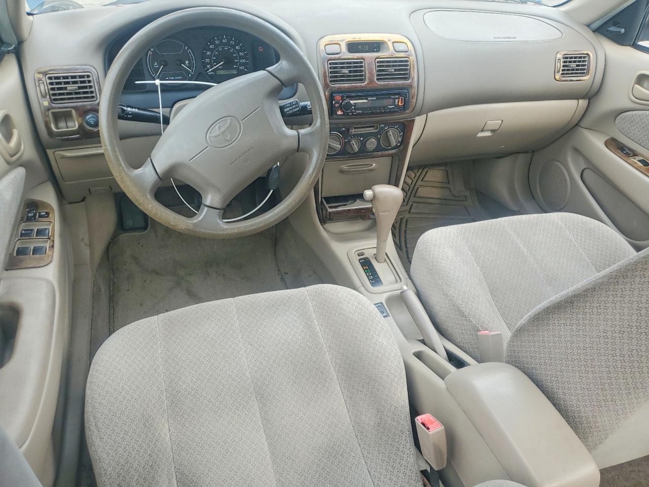 2000 Toyota Corolla Ve Blue vin: 2T1BR12E8YC330807