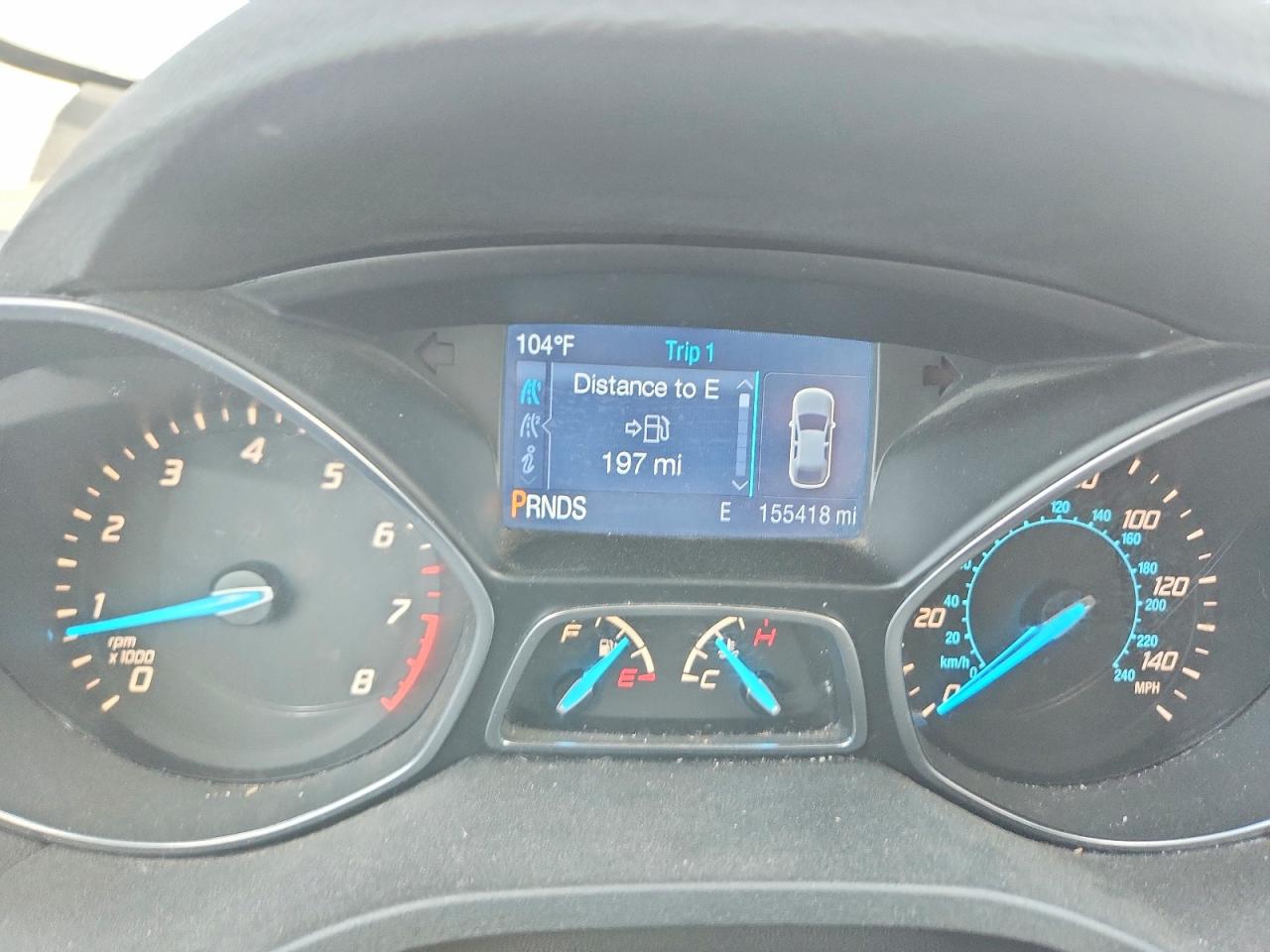 2014 Ford Escape Se White vin: 1FMCU0GX1EUA47439