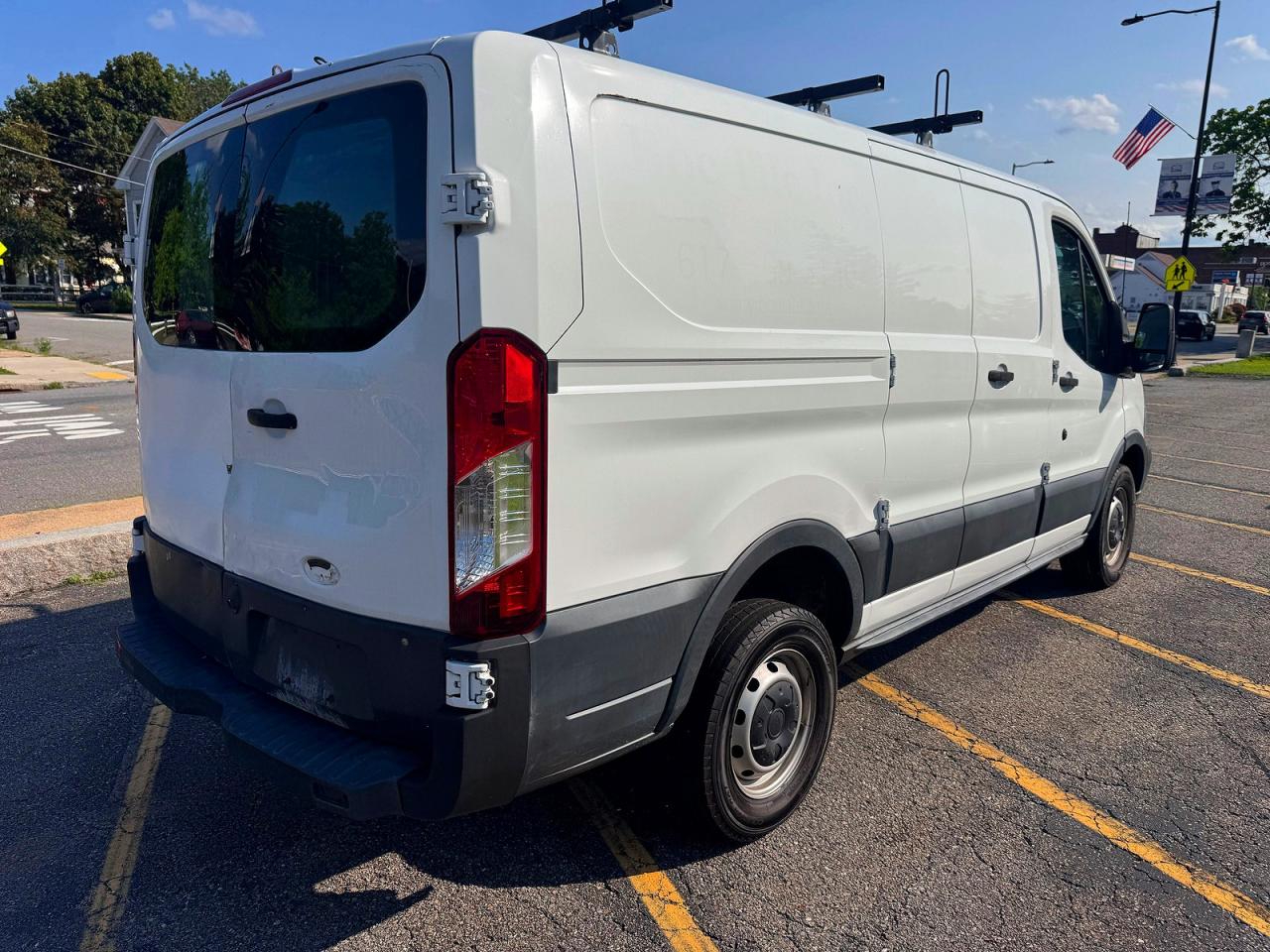 2015 Ford Transit T-150 White vin: 1FTNE1ZV0FKA11671