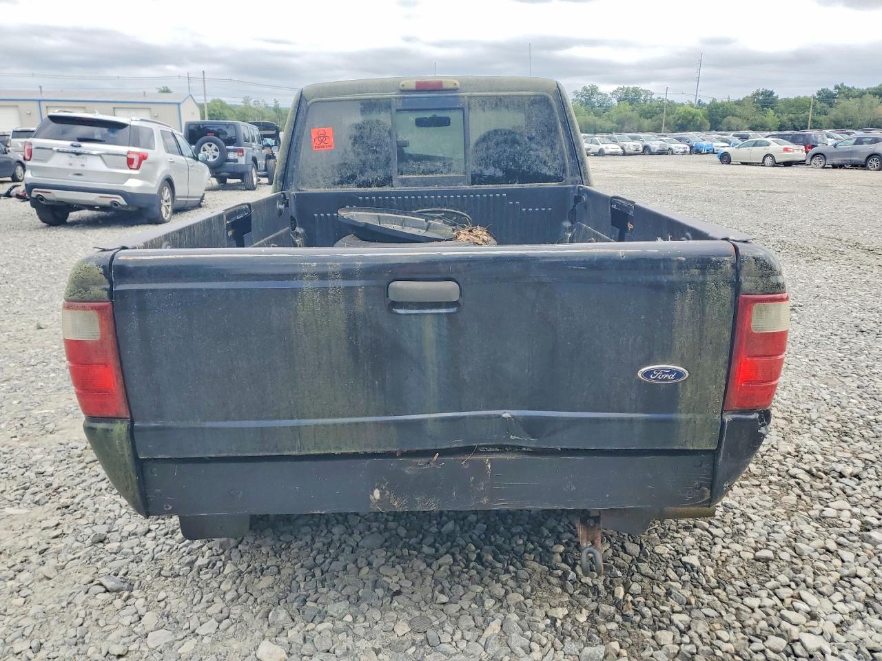2003 Ford Ranger Super Cab Black vin: 1FTZR45E93TA12384
