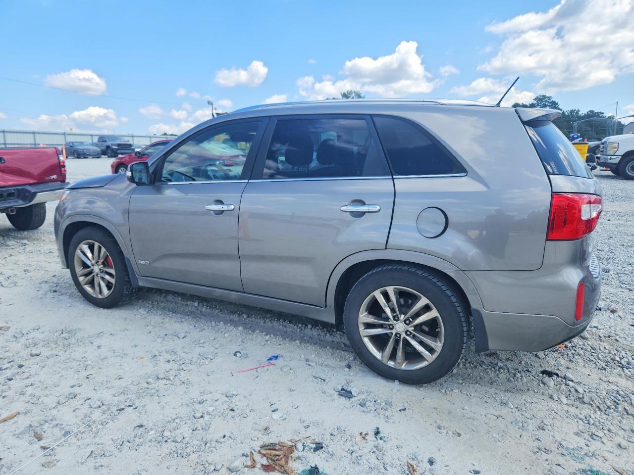 2014 Kia Sorento Sx Limited Gray vin: 5XYKWDA79EG455070