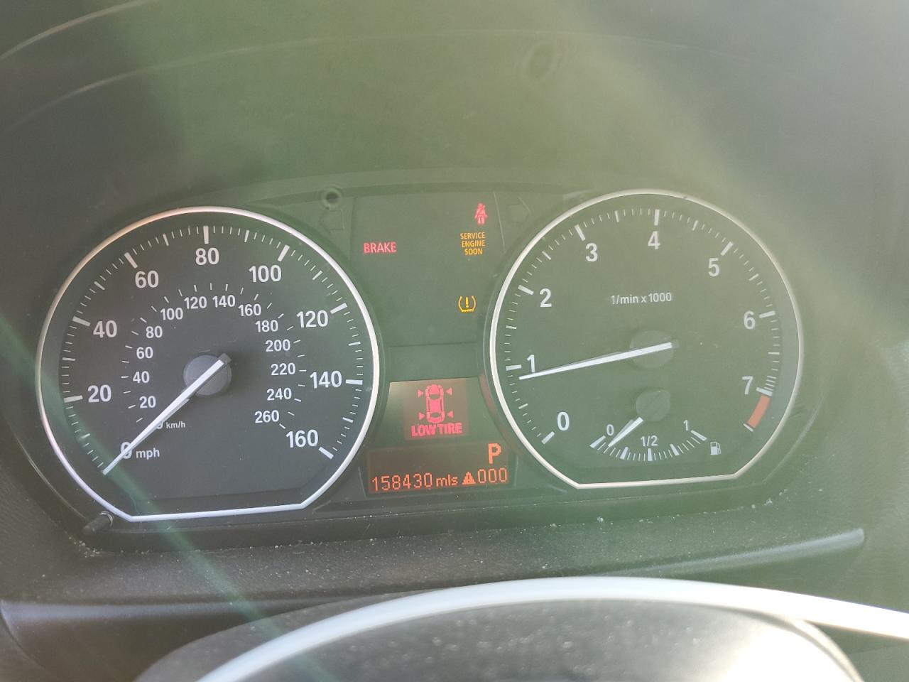 2009 Bmw 128 I White vin: WBAUP93569VF49274