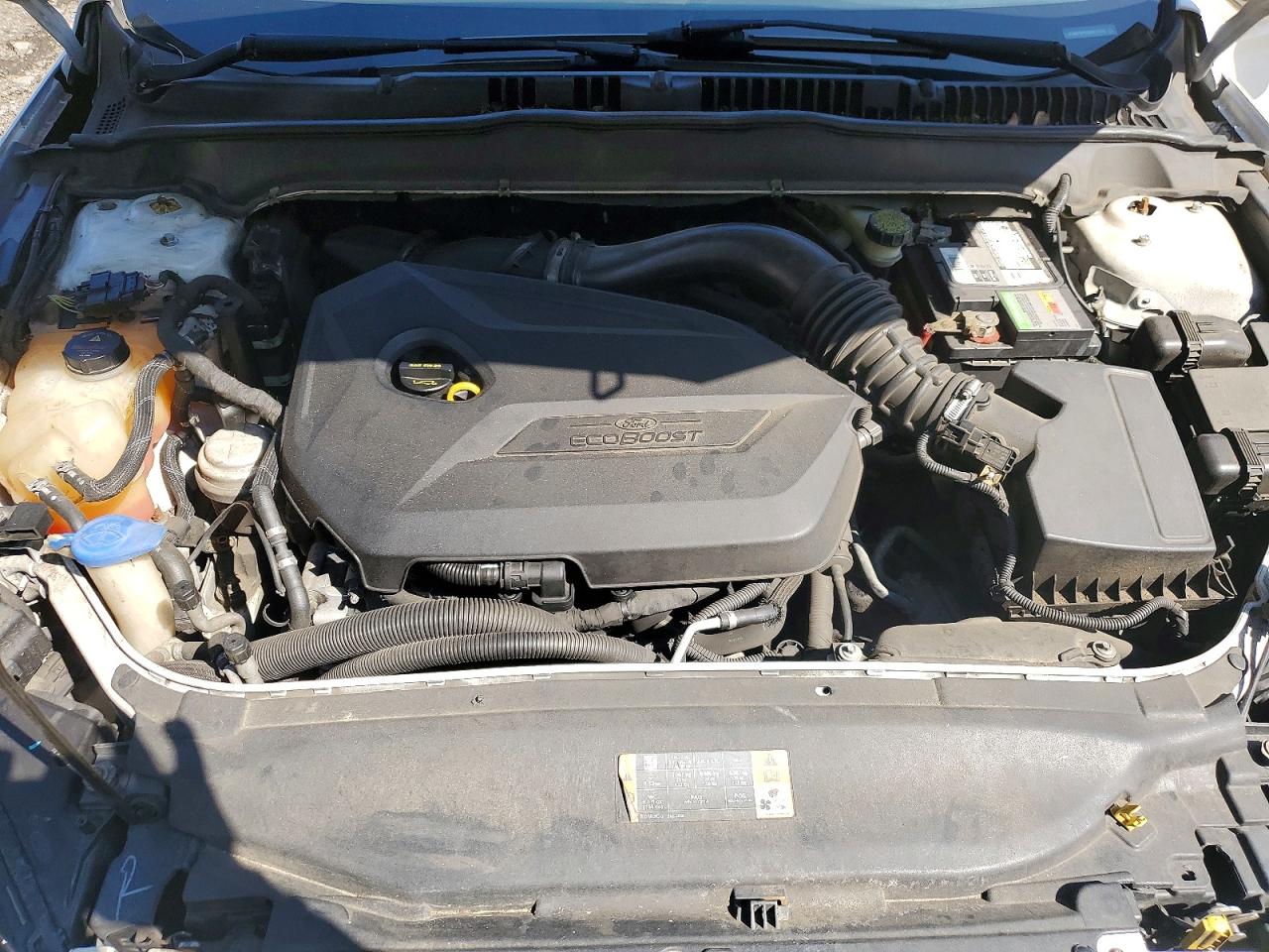 2013 Ford Fusion Se White vin: 3FA6P0HR3DR277214