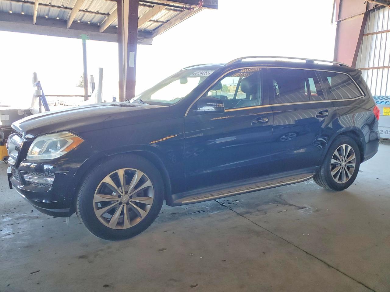 2014 Mercedes-benz Gl 450 4matic Blue vin: 4JGDF7CE9EA415671