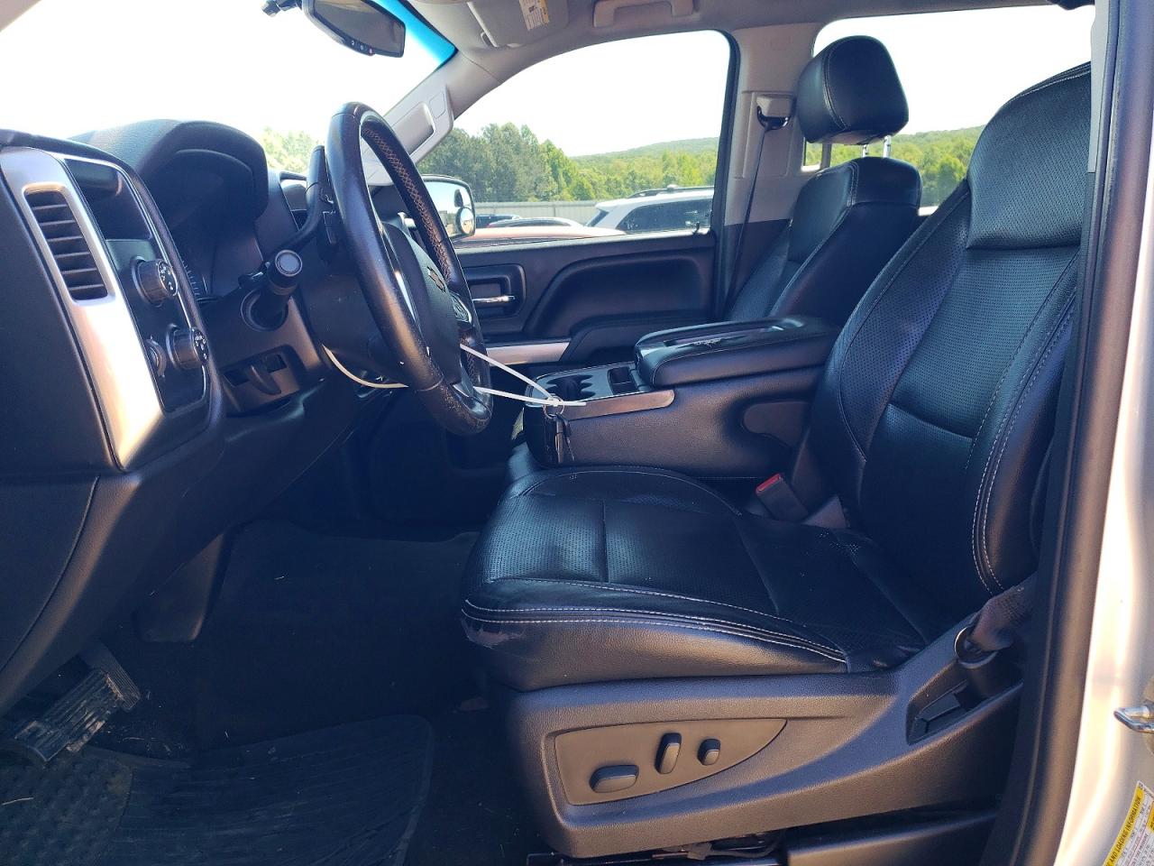 2014 Chevrolet Silverado K1500 Lt Silver vin: 3GCUKREC3EG540593