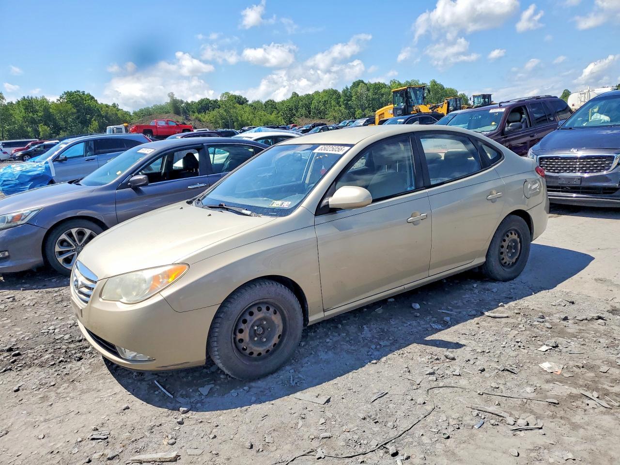 2010 Hyundai Elantra Gls Tan vin: KMHDU4ADXAU023659