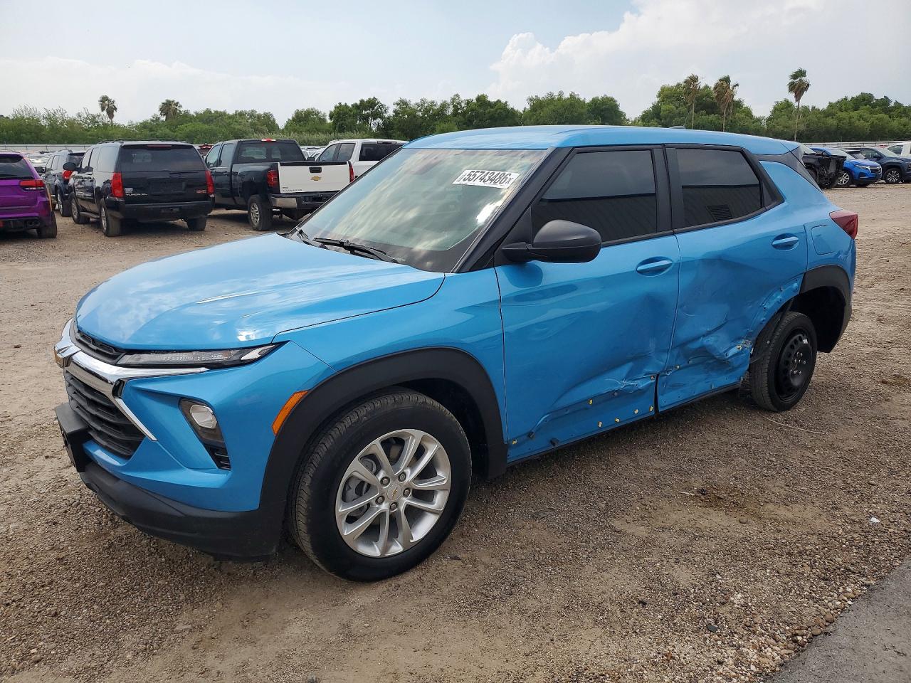 2026 Chevrolet Trailblazer Ls Blue vin: KL79MMSL5TB011477