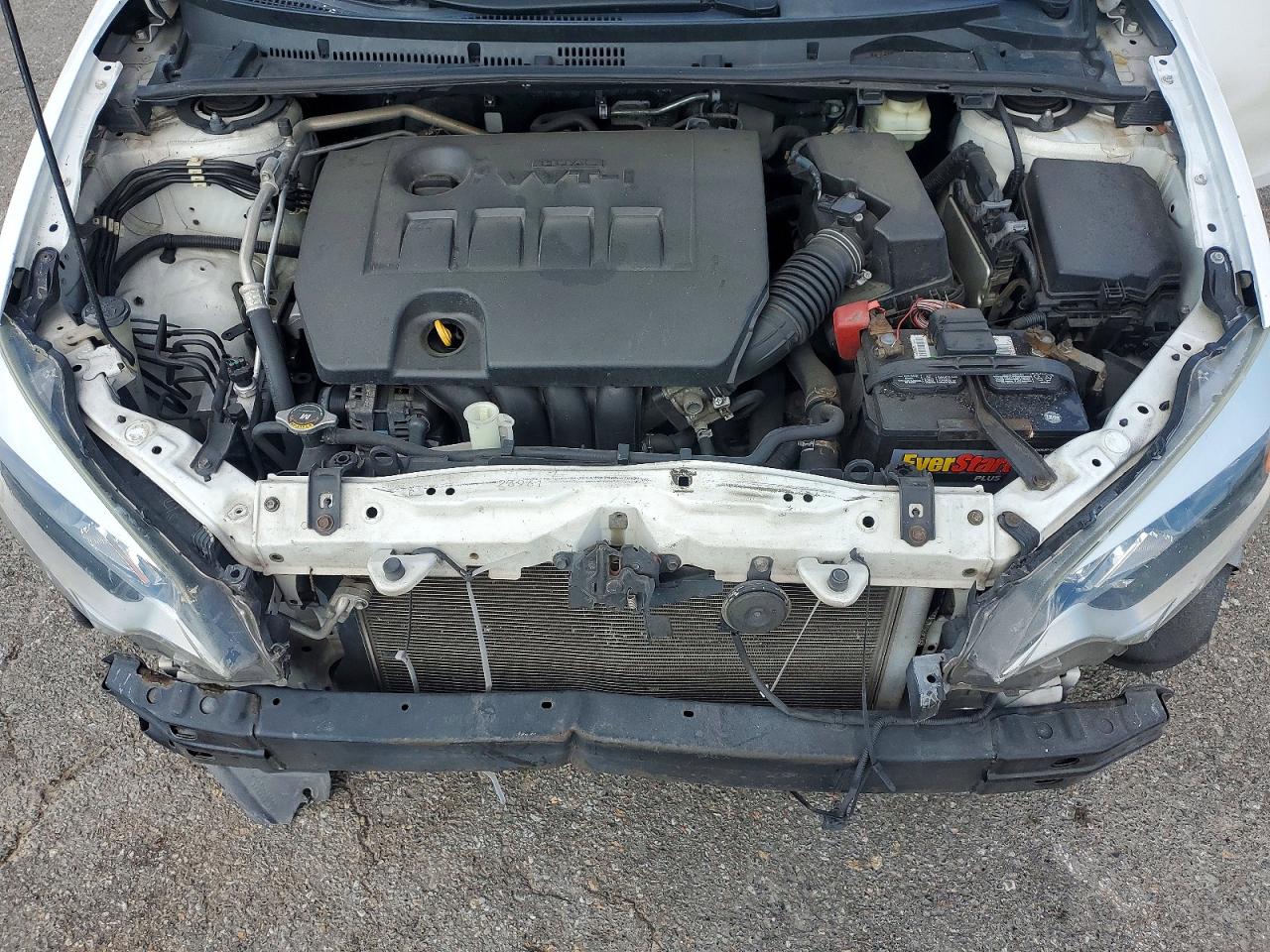 2015 Toyota Corolla Le Белый vin: 5YFBURHE8FP199511