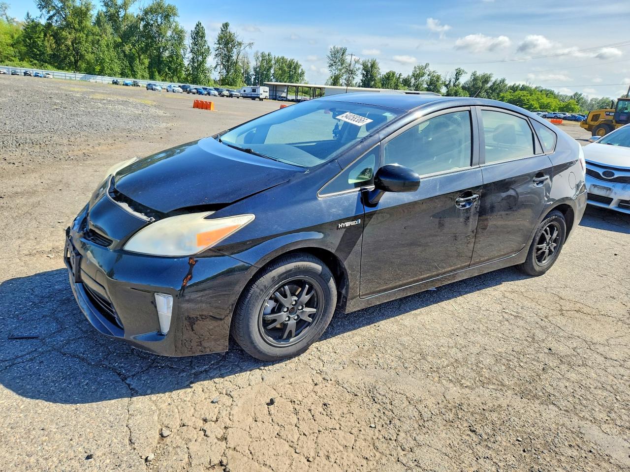 2012 Toyota Prius Three Black vin: JTDKN3DU3C5524114