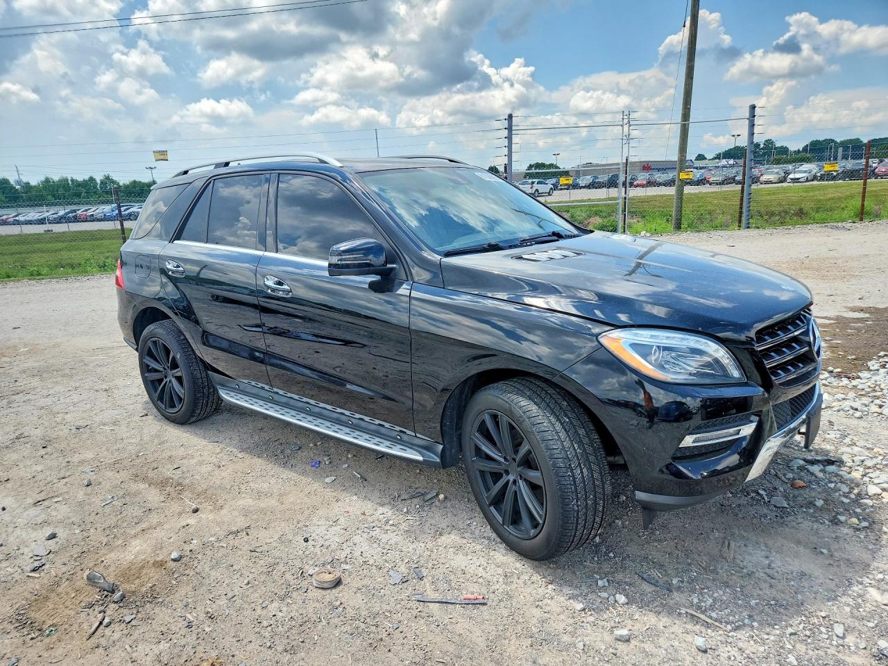 2013 Mercedes-benz Ml 350 4matic Black vin: 4JGDA5HB3DA231861