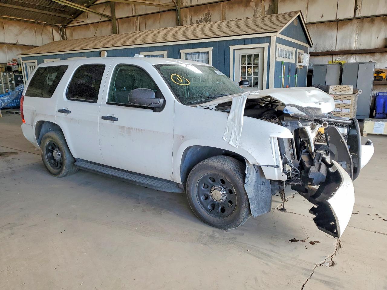 2012 Chevrolet Tahoe Police White vin: 1GNLC2E02CR300011