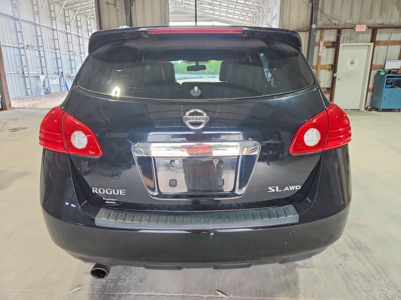 2012 Nissan Rogue S Black vin: JN8AS5MV4CW366454
