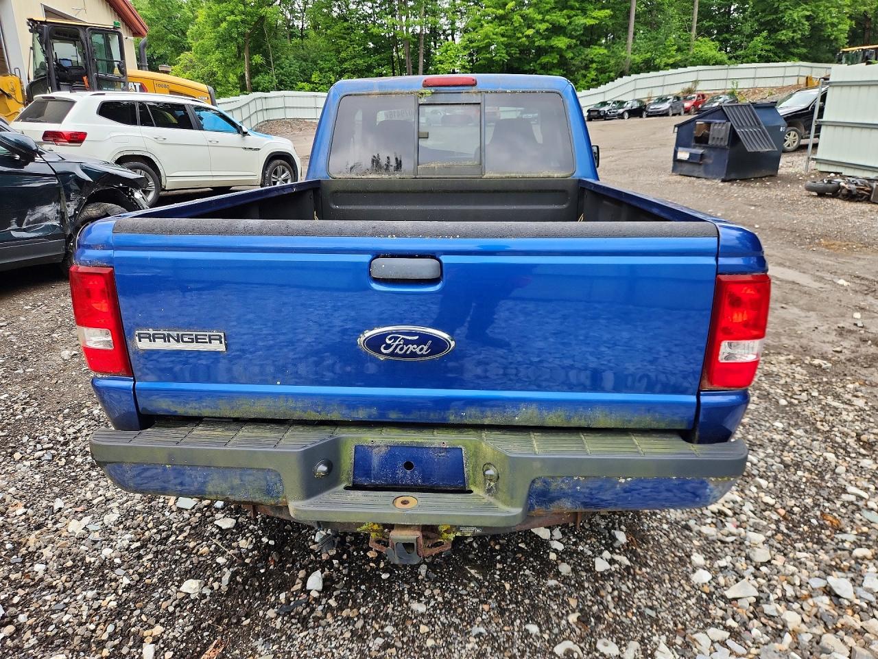 2007 Ford Ranger Super Cab Blue vin: 1FTZR15EX7PA69559