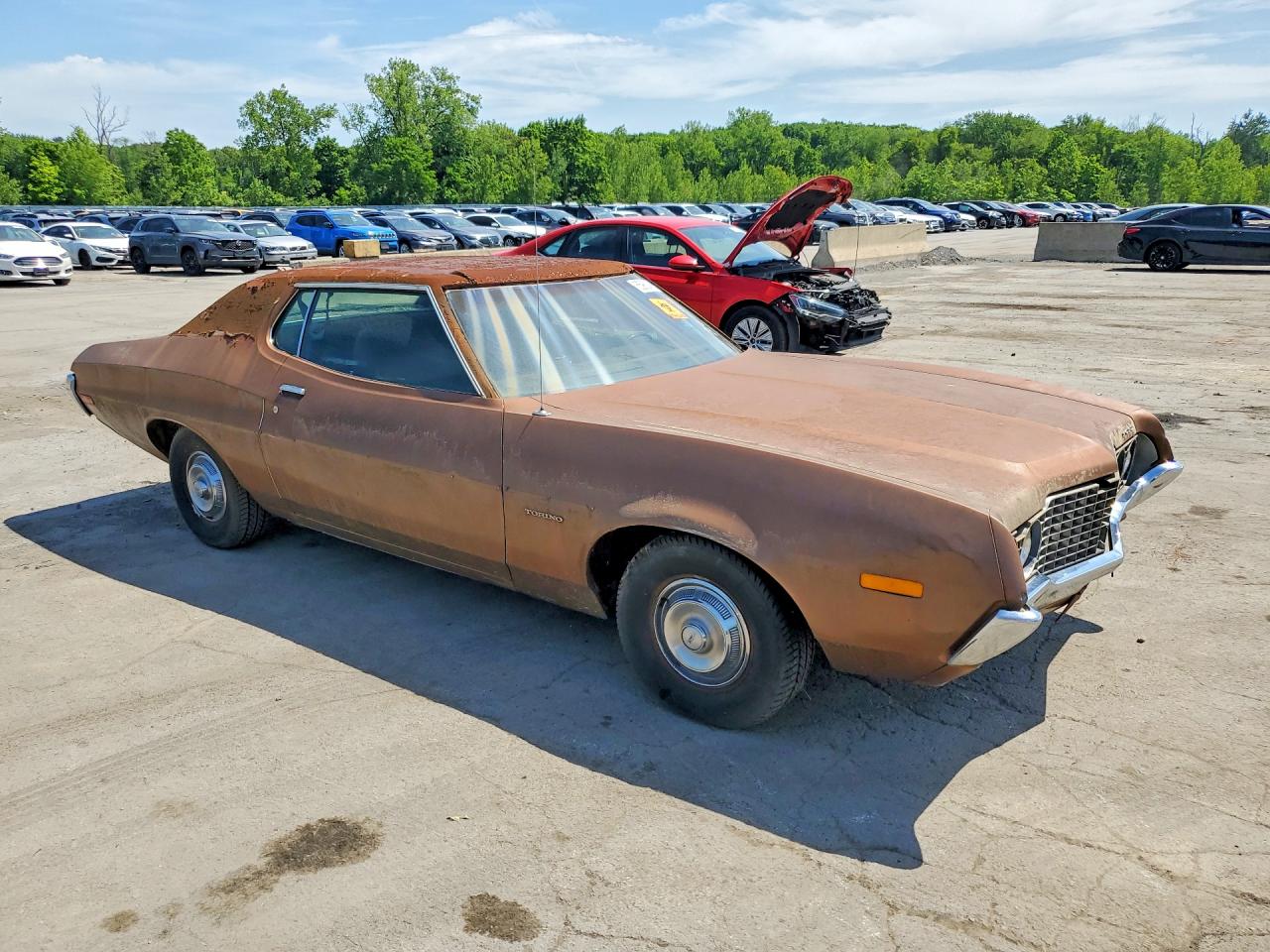 1972 Ford (no Model) Коричневый vin: 2A25F108846