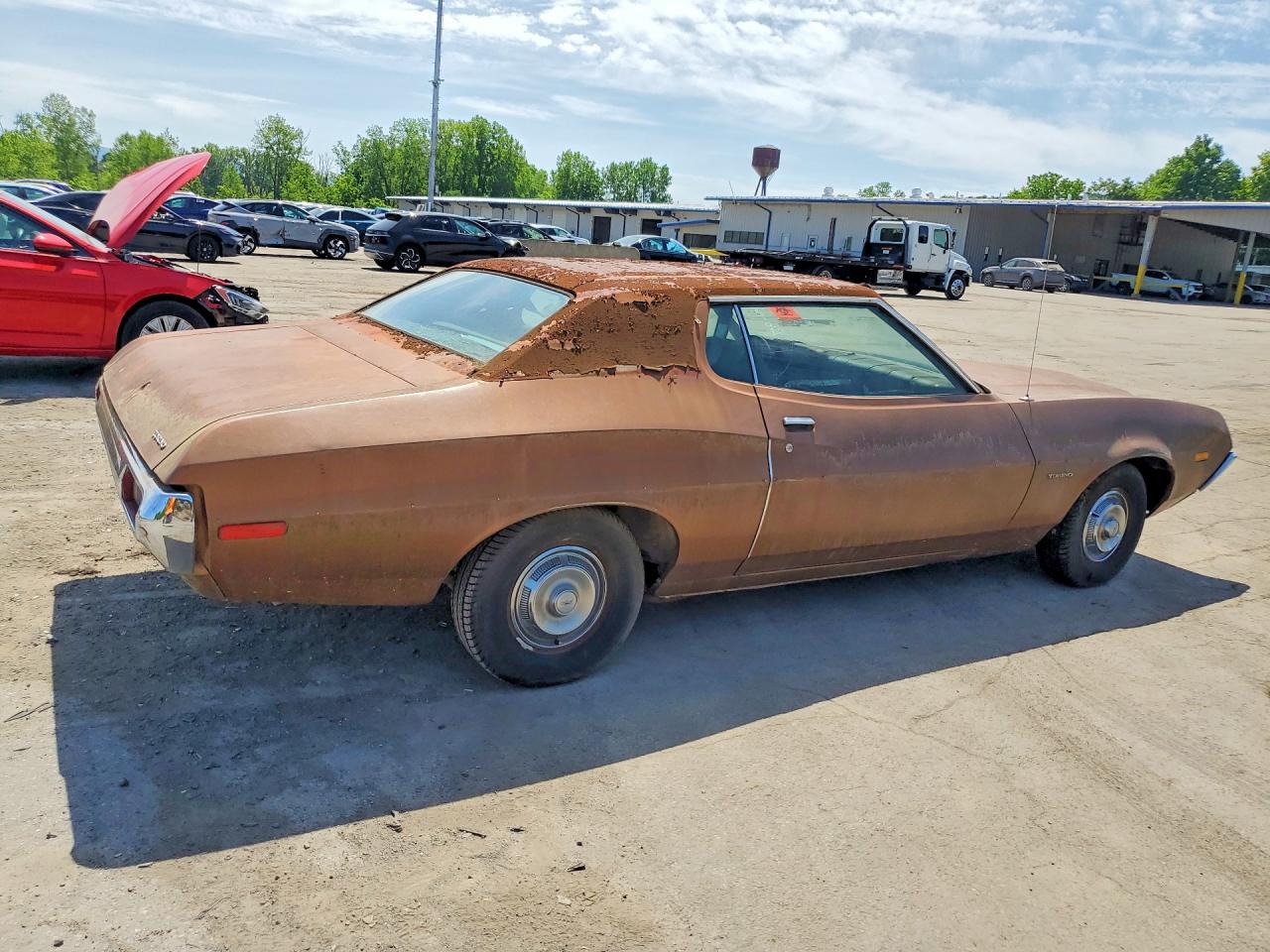 1972 Ford (no Model) Коричневый vin: 2A25F108846